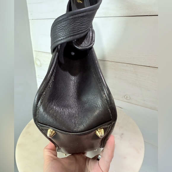 COACH Legacy Zip Bag Vintage 9966 Black Glove-Tanned Leather Made in USA 2001 - Picture 13 of 14